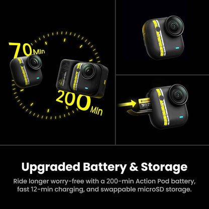 Insta360 GO Ultra Tadej Pogačar Edition – 4K Wearable Action Camera (Limited Edition)
