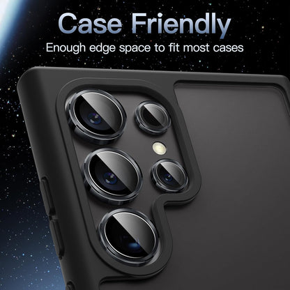 PROTECT  Samsung S24 Ultra Xzoom Lens Protector, Sapphire Glass, Alloy Material, Ultra Clear, Premium Finish, Black, XSMS24UBLK