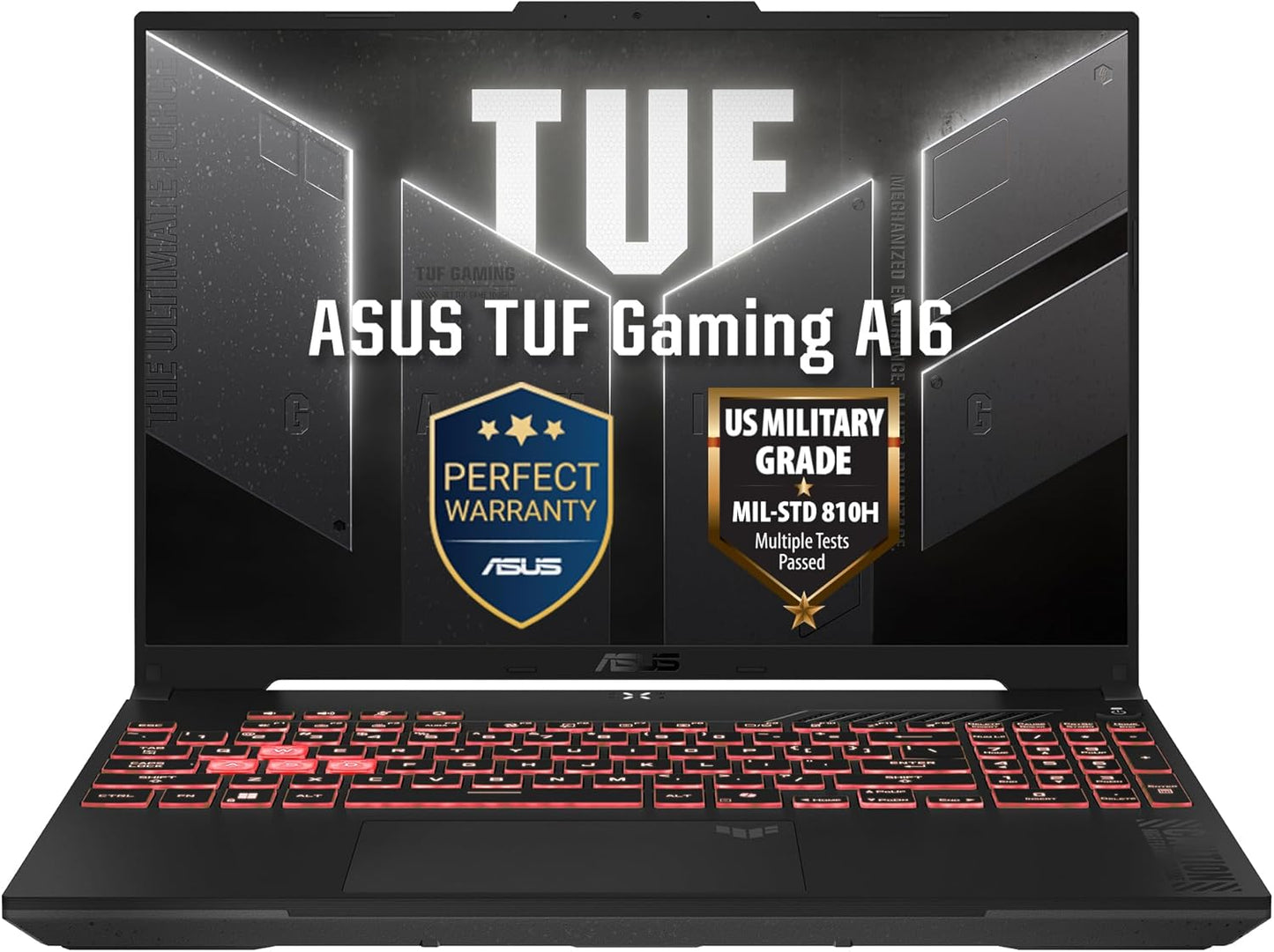ASUS 16-inch Laptop, AMD Ryzen 7, 16GB RAM, 1TB SSD, NVIDIA GeForce RTX 4050, Windows 11 – FA607NUQ-RL001W