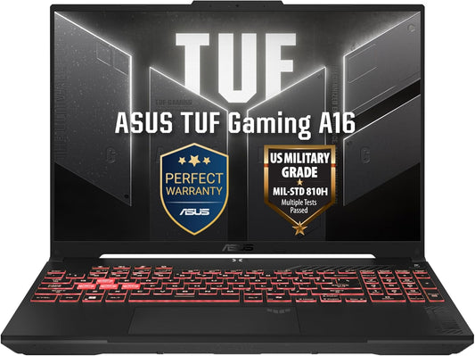 ASUS 16-inch Laptop, AMD Ryzen 7, 16GB RAM, 1TB SSD, NVIDIA GeForce RTX 4050, Windows 11 – FA607NUQ-RL001W
