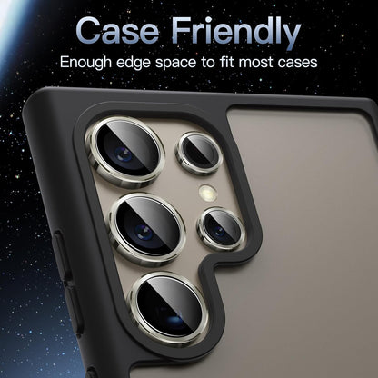 PROTECT  Samsung S24 Ultra Xzoom Lens Protector, Sapphire Glass, Alloy Material, Ultra Clear, Premium Finish, Grey, XSMS24UGRY