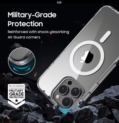 PROTECT  iPhone 16 Pro Magsafe Phone Case, Anti Scratch, Transparent, Protective, Clear, MSIP16P