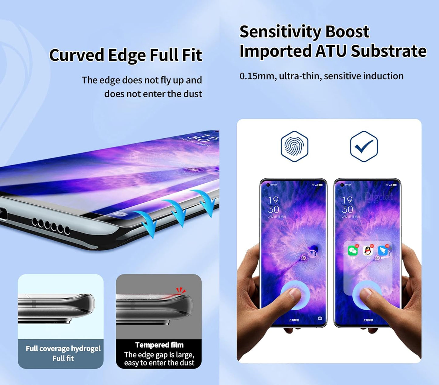 PROTECT  S24 Ultra HydroGel Screen Protector, Anti Scratch, Clear, HGSPS24U