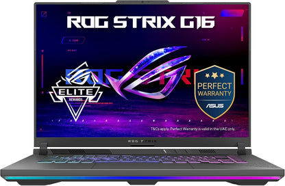 ASUS ROG Strix G16 G614PM-TS185W — Ryzen 9 8940HX, RTX 5060 8GB, 16GB/1TB, 16" 2.5K 300Hz (Gray)