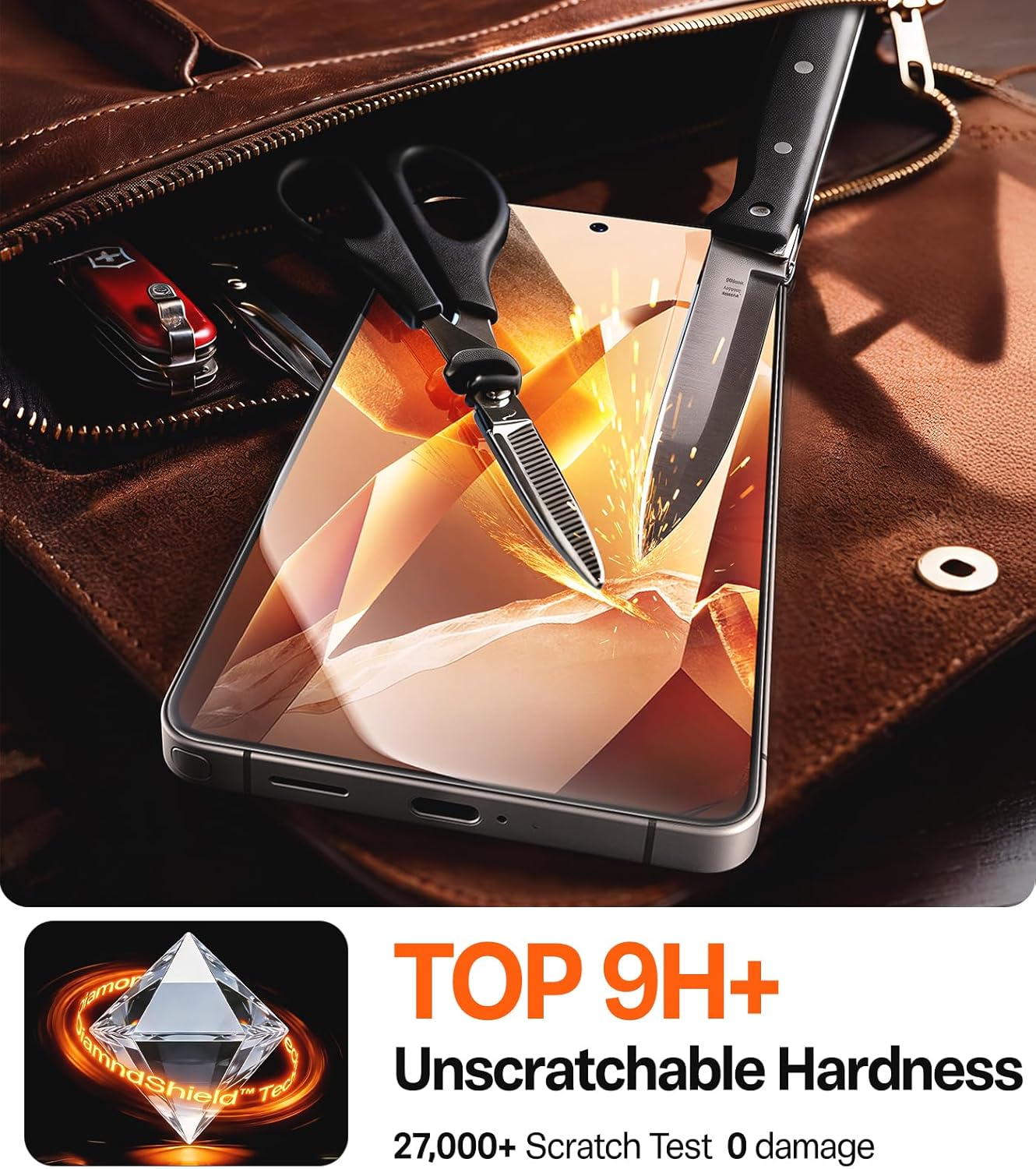 TORRAS Install Master Screen Protector for Samsung Galaxy S26 Ultra - Clear