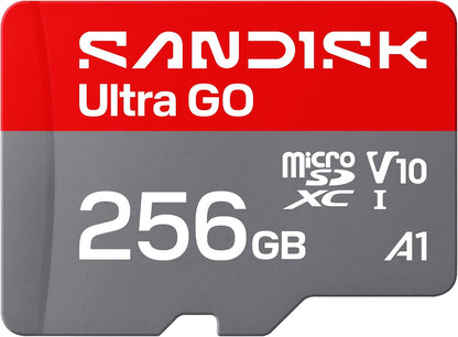 SanDisk Ultra Go microSD UHS-I — 256GB, 190MB/s