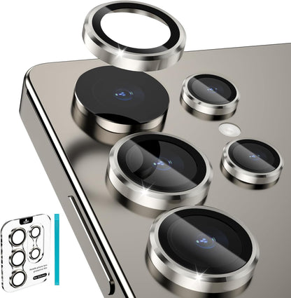 PROTECT  Samsung S25 Ultra Xzoom Lens Protector, Sapphire Glass, Alloy Material, Ultra Clear, Premium Finish, Grey, XSMS25UGRY