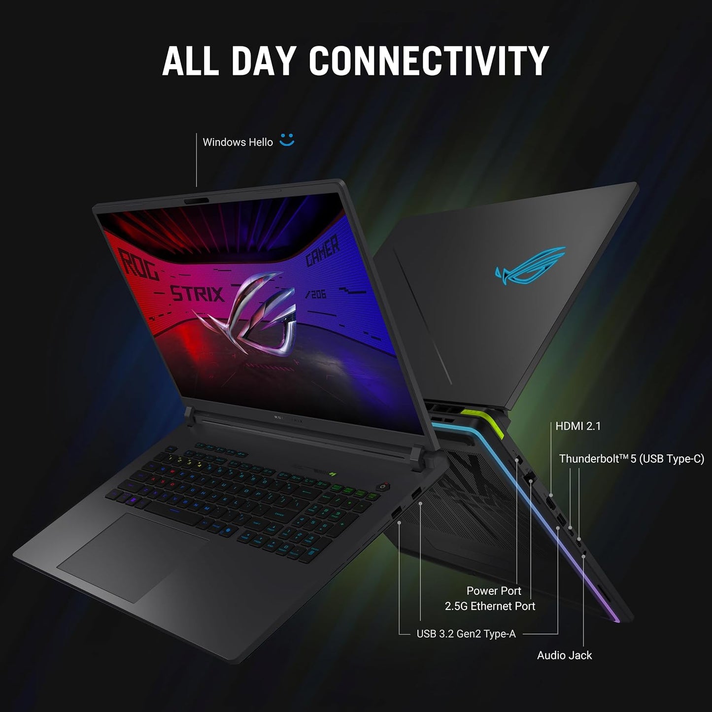 Asus ROG Strix G16 Gaming Laptop Intel Core i7-14650HX 16GB RAM 1TB SSD NVIDIA RTX 5050 8GB 16-inch WUXGA Windows 11 Home