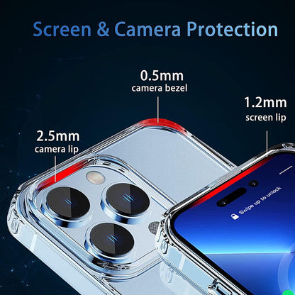 PROTECT  iPhone 14 Pro Magsafe Phone Case, Anti Scratch, Bundle, Screen Protector included, Protective, Clear, MSIP14P