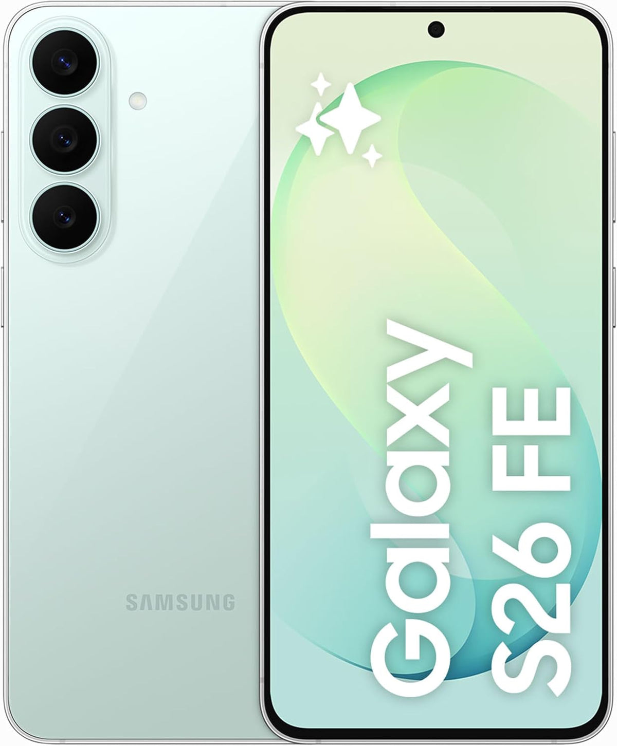 Samsung Galaxy S26 FE — 8GB / 128GB 5G Smartphone (Pistachio)
