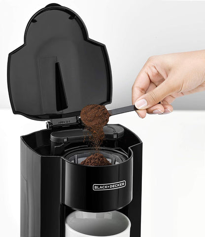 BLACK+DECKER DCM25N-B5 1-Cup Coffee Maker 350W Black