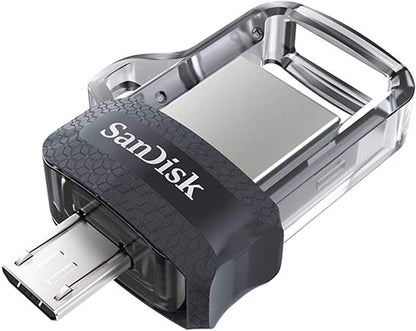 SANDISK 64GB Ultra Dual Drive M3.0, microUSB and USB Type-A