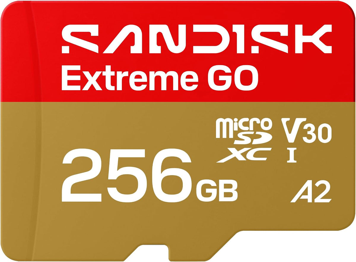 SanDisk Extreme microSD UHS-I — 256GB, 240MB/s