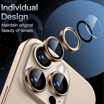 PROTECT  iPhone 16 Pro Xzoom Lens Protector, Sapphire Glass, Alloy Material, Ultra Clear, Premium Finish, Brown, XIP16PBRN