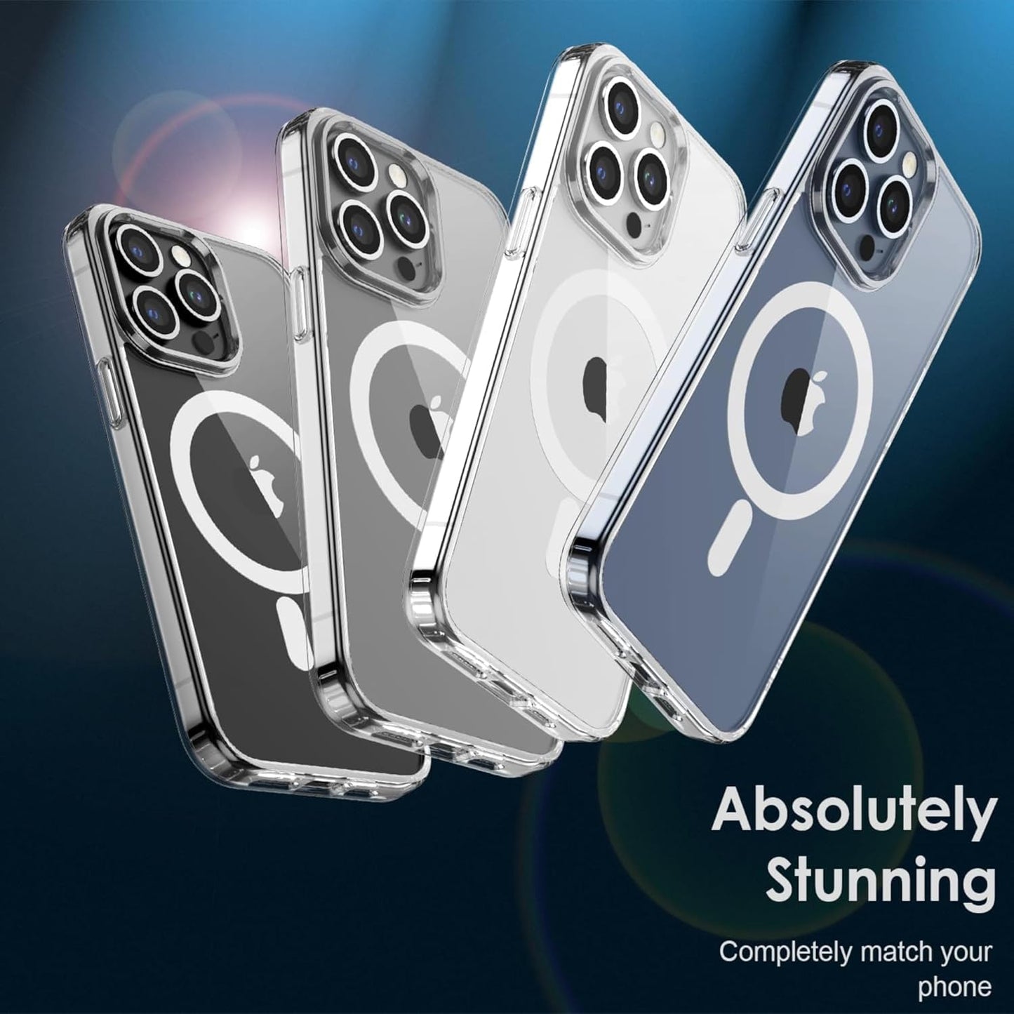 PROTECT  iPhone 15 Pro Magsafe Phone Case, Anti Scratch, Transparent, Protective, Clear, MSIP15P