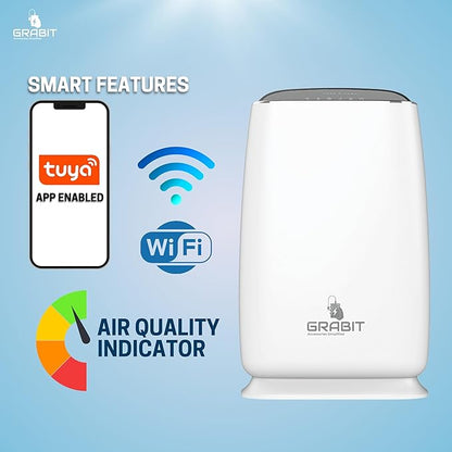 Grabit GAP-200S Smart Air Purifier White