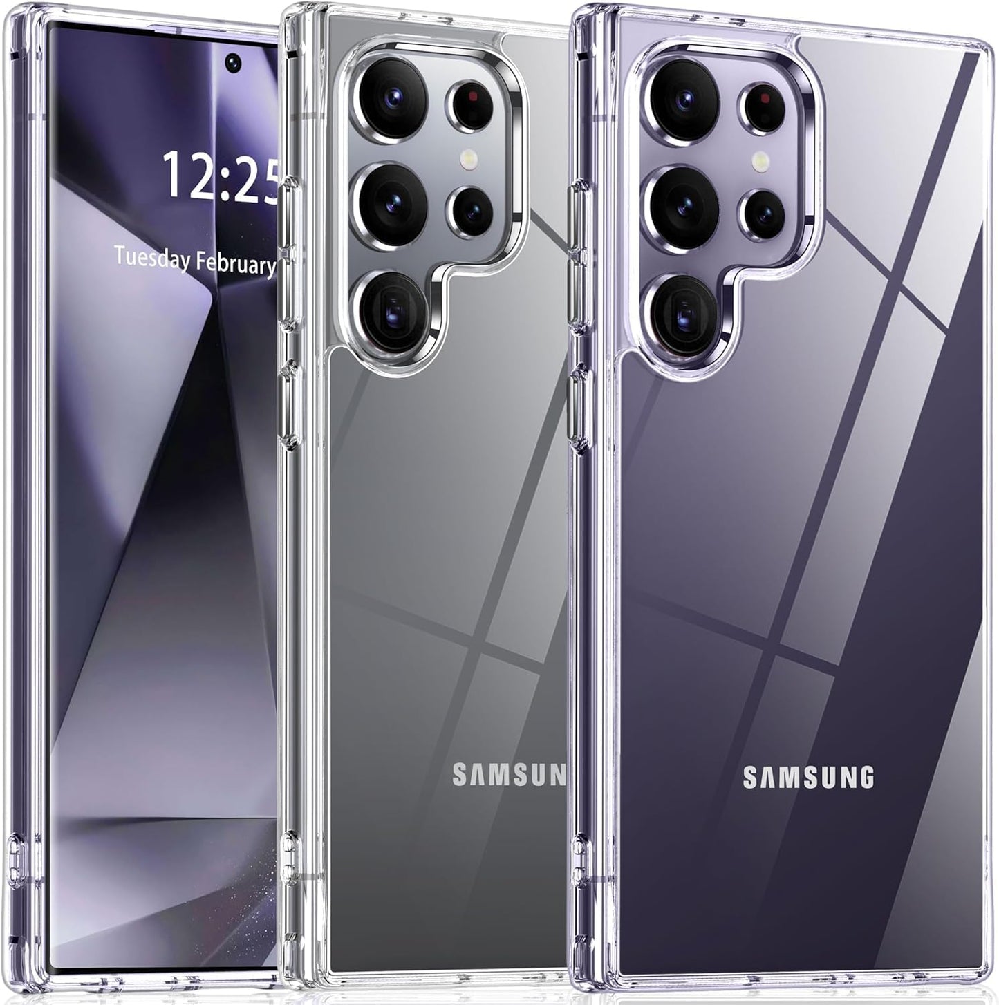 PROTECT  Samsung S25 Ultra Lucid Phone Case, Anti Scratch, Transparent, Protective, Clear, LSAMS25U