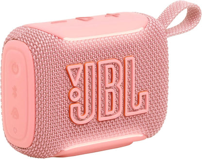 JBL Go 5 Portable Bluetooth Speaker – IP68, 10H Playtime, Pink