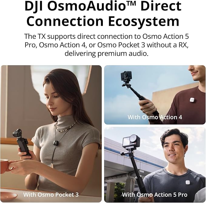 DJI Mic Mini (1 TX + 1 RX) MIC100M-S