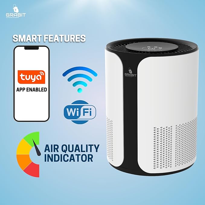 Grabit GAP-100 Smart Air Purifier White
