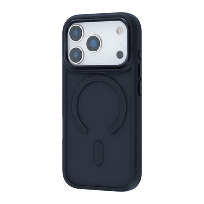 Infinyty Modo Hybrid Matte Soft Touch Case With Metallic Accents iPhone 17 Pro Max, Dark Blue