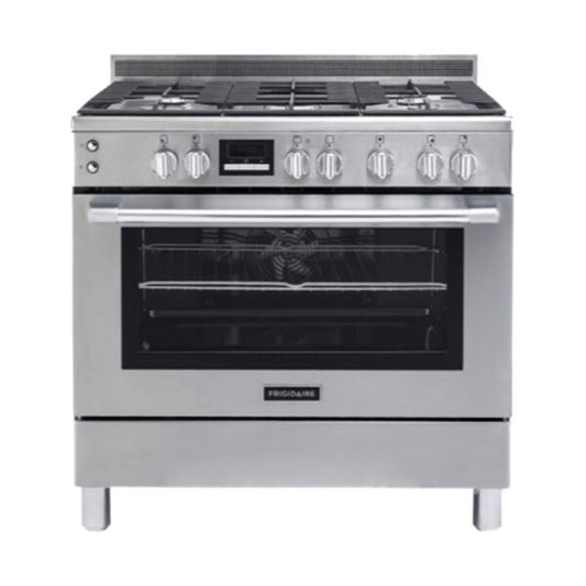 Frigidaire 5 Burner Gas Cooker 126.9 L Silver FNGN90JGBS