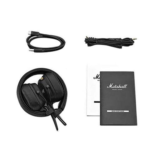 Marshall Major IV Foldable Bluetooth On-Ear Headphones Black