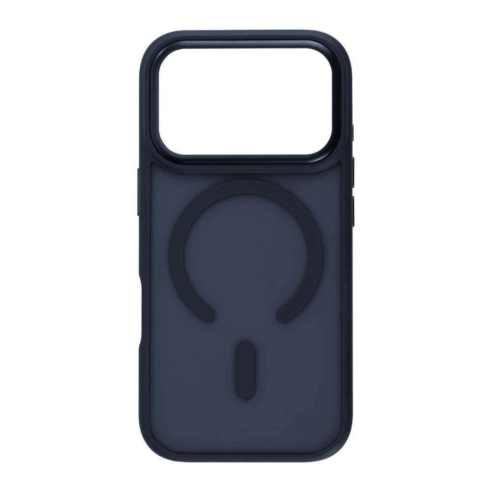 Infinyty Modo Hybrid Matte Soft Touch Case With Metallic Accents iPhone 17 Pro Max, Dark Blue