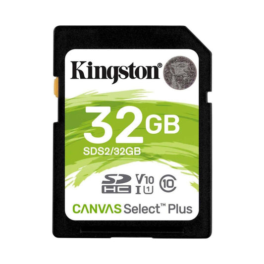 Kingston Canvas Select Plus SDHC Memory Card 32GB Black