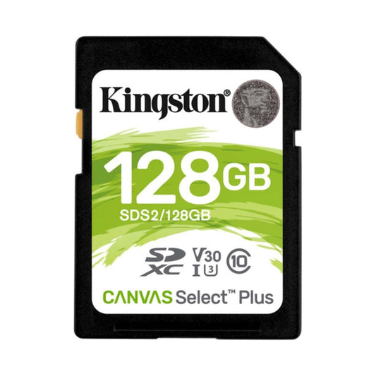 Kingston Canvas Select Plus SDXC Memory Card 128GB Black