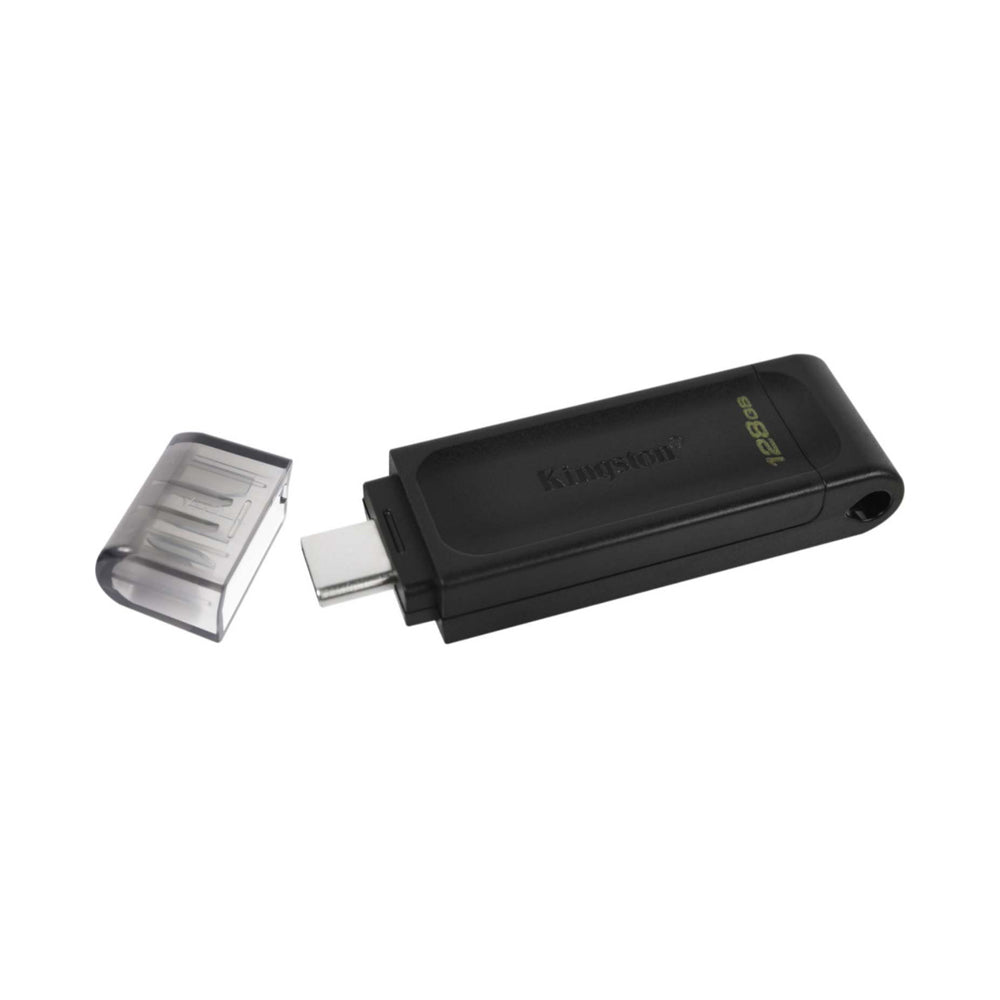 Kingston DataTraveler 70 USB-C Flash Drive 128GB Black