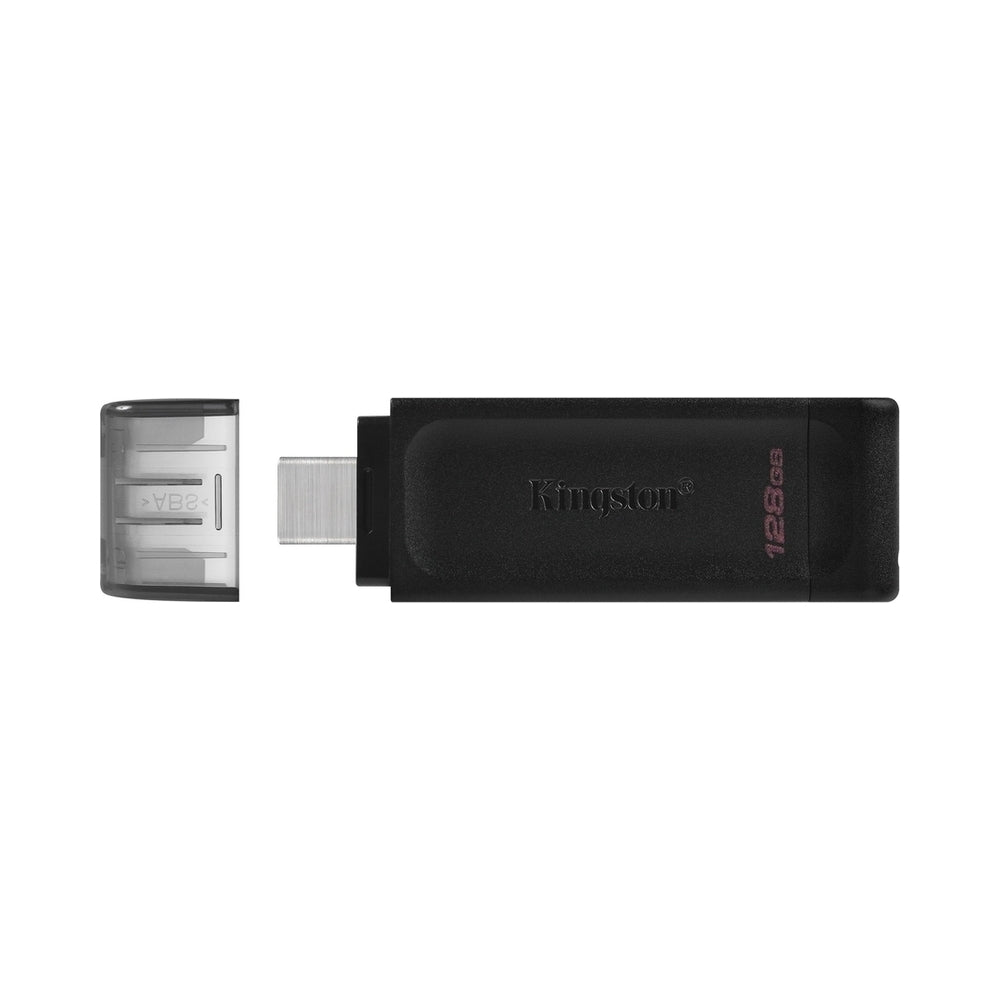 Kingston DataTraveler 70 USB-C Flash Drive 128GB Black