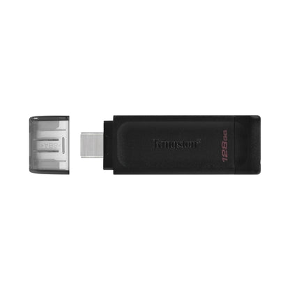 Kingston DataTraveler 70 USB-C Flash Drive 128GB Black