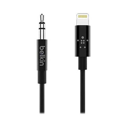 Belkin 3.5mm Audio Cable with Lightning Connector Black