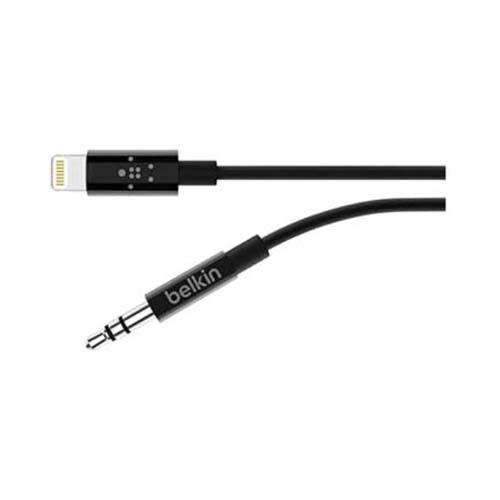 Belkin 3.5mm Audio Cable with Lightning Connector Black