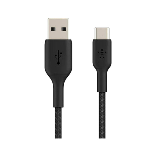 Belkin Boost Charge USB-C To USB-A Braided Cable 200cm Black