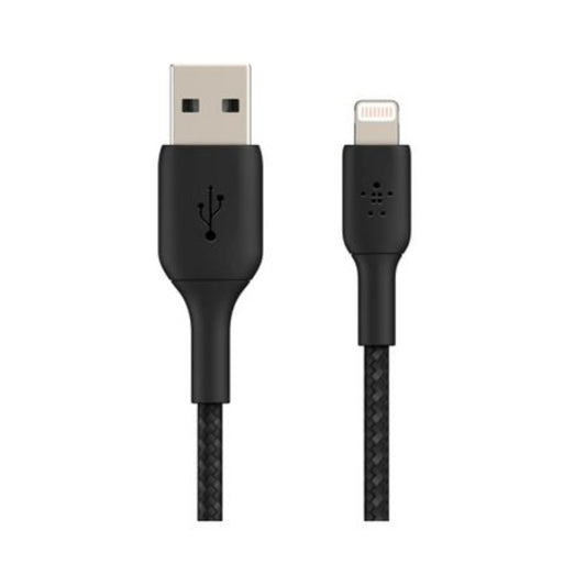Belkin Braided USB-A to Lightning Cable Black