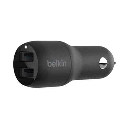 Belkin Dual Port USB Type-A Car Charger Black