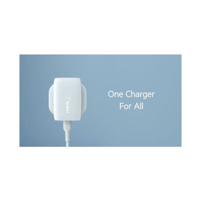 Belkin Boots Pro Wall Charger White