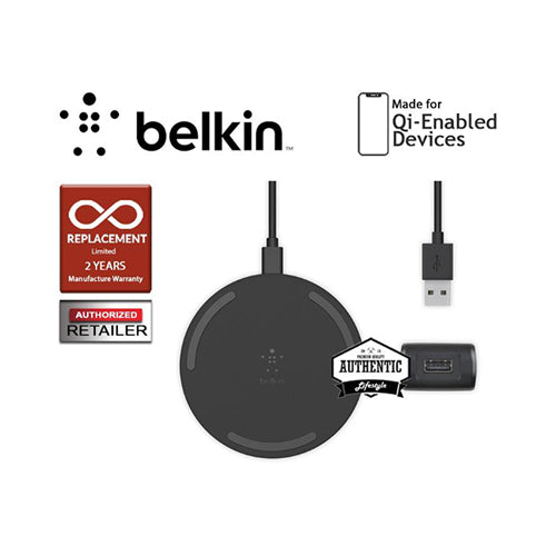 Belkin 15W Fast Wireless Charging Pad Black