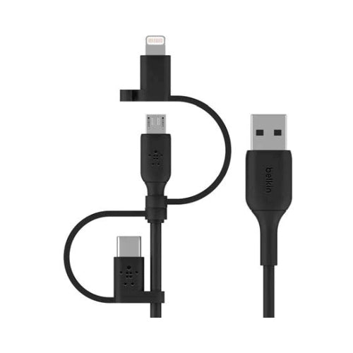 Belkin 3-in-1 USB-C Universal Cable Black