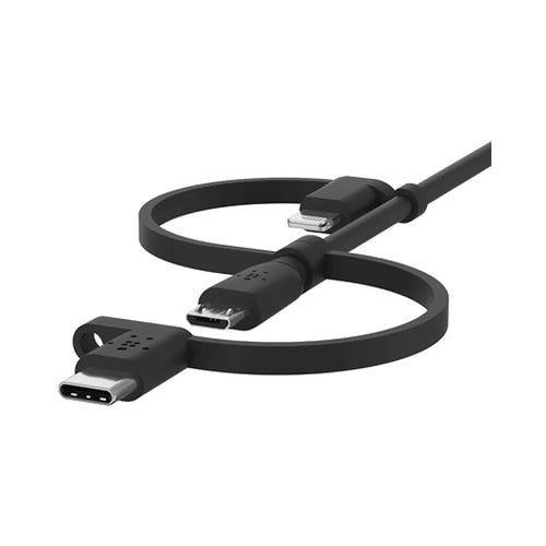 Belkin 3-in-1 USB-C Universal Cable Black