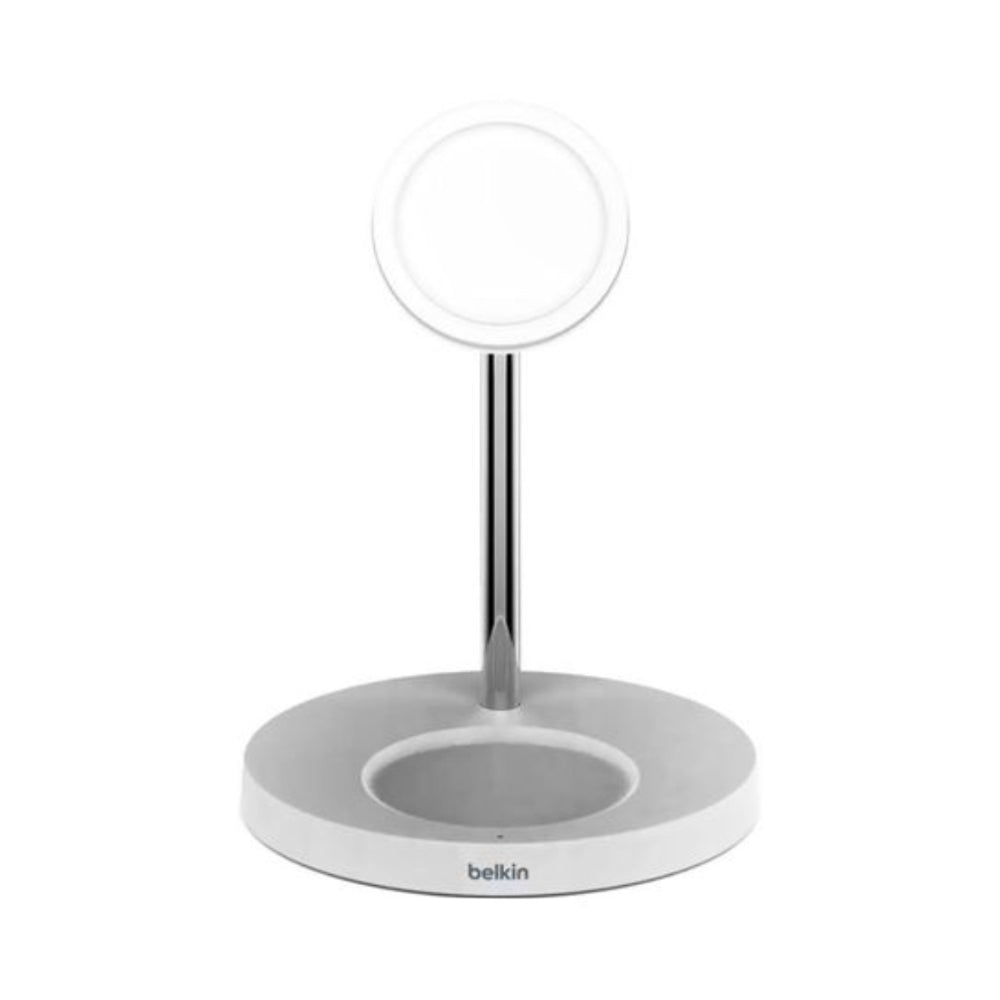 Belkin 2-In-1 MagSafe Wireless Charging Stand White