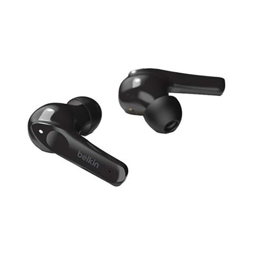 Belkin SoundForm Move Plus TWS Earbuds with Charging Case Black