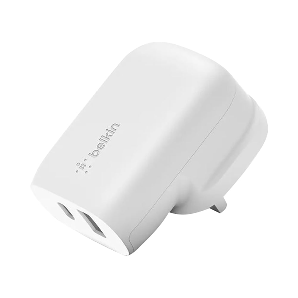 Belkin 35W Dual Port Wall Phone Charger White