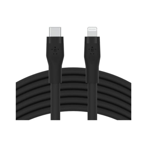 Belkin Silicone Lightning to Type-C Cable Black