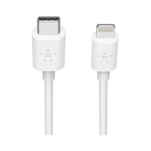 Belkin Silicone Lightning to Type-C Cable White
