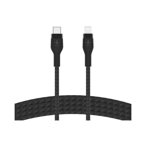 Belkin Silicone Braided Type-C to Lightning Cable Black