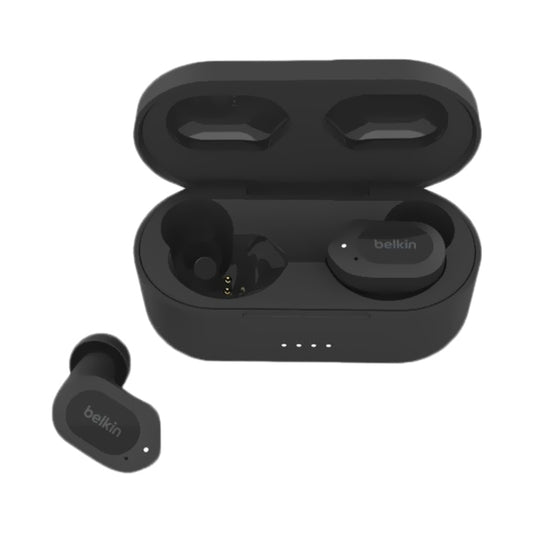 Belkin Soundform Play True Wireless In-Ear Earbuds With Charging Case Black