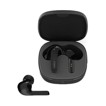 Belkin Soundform Flow Wireless In-Ear Earbuds With Charging Case Black